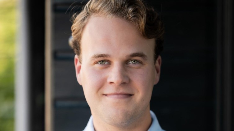 Niels Slootweg, junior woordvoerder Albert Heijn: 'Ik wil graag altijd alles weten'